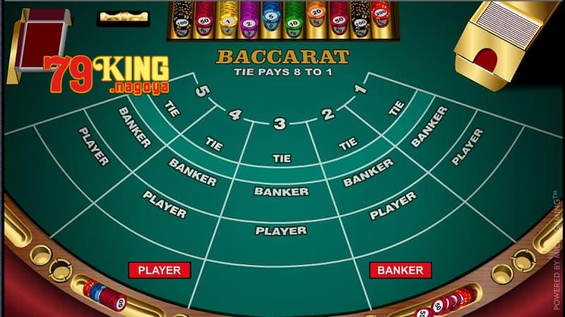 Điểm đặc trưng của game Baccarat 79KING