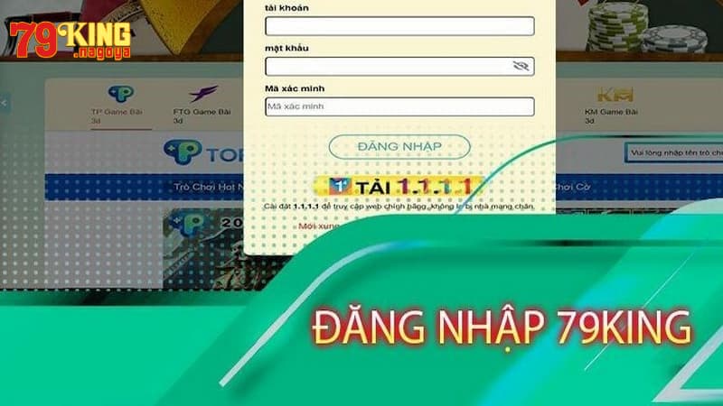 Cách bảo mật tài khoản khi đăng nhập 79KING