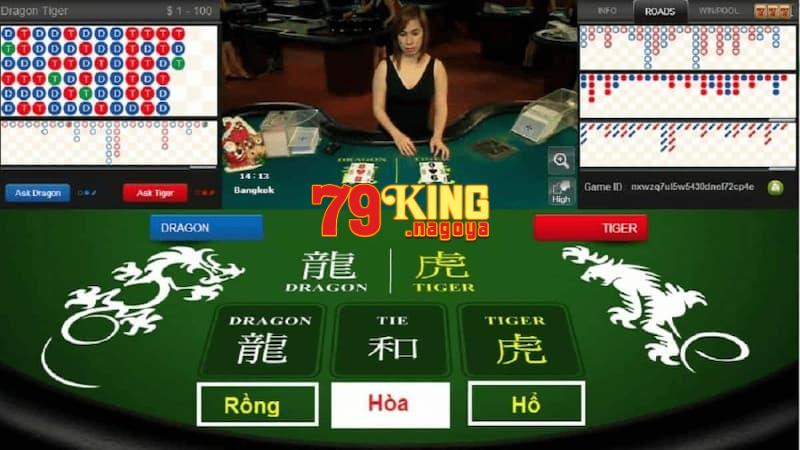 Cách ván cược Rồng Hổ 79KING diễn ra